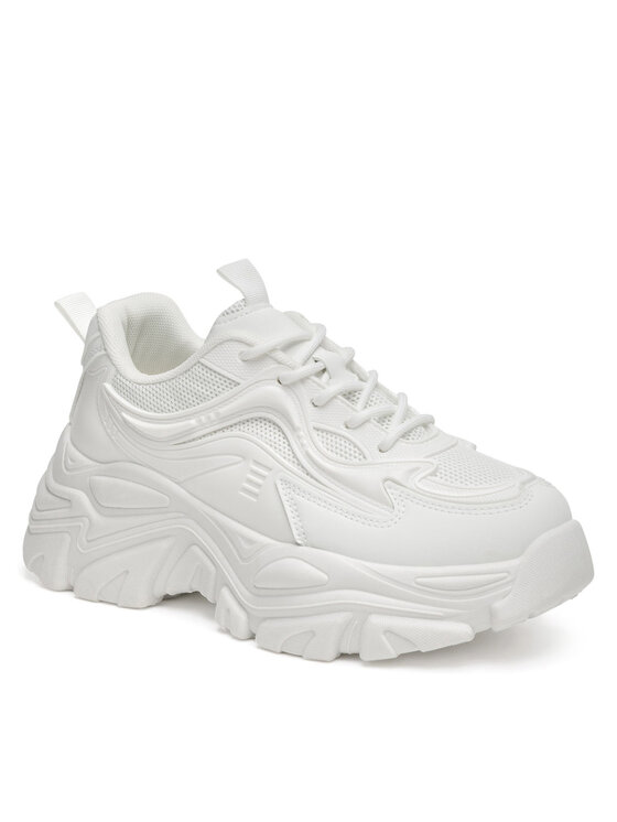 DeeZee DeeZee Sneakersy WSS21557-02 Biały