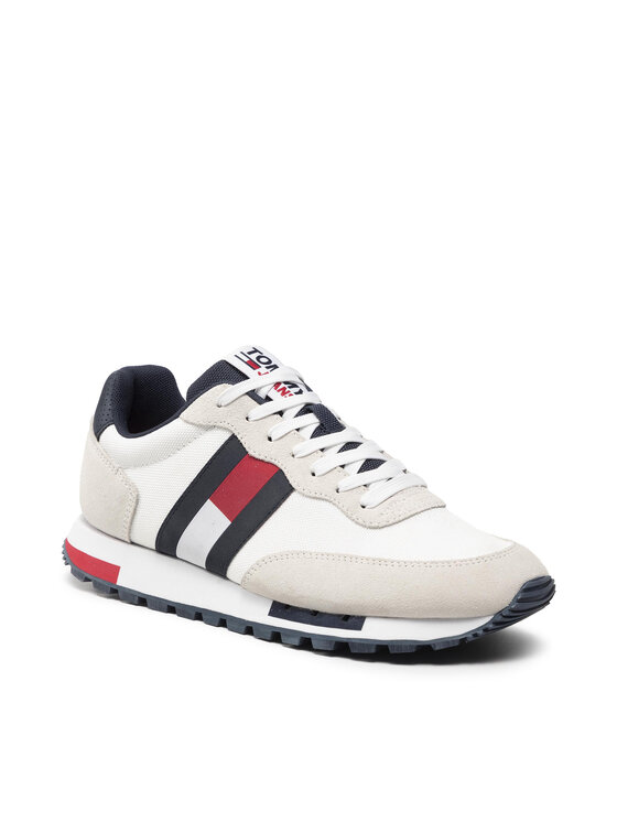 Tommy Hilfiger Laisvalaikio batai Retro Tjm Mix Pop Runner EM0EM00725 Balta  • Modivo.lt