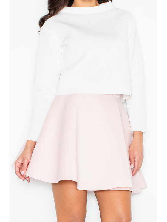 FIGL FIGL Blúzka M341 Écru Regular Fit