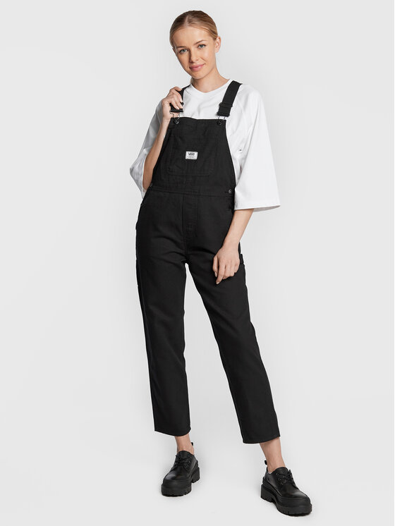 Vans Vans Гащеризон с презрамки Ground Work VN0A5JHI Черен Regular Fit