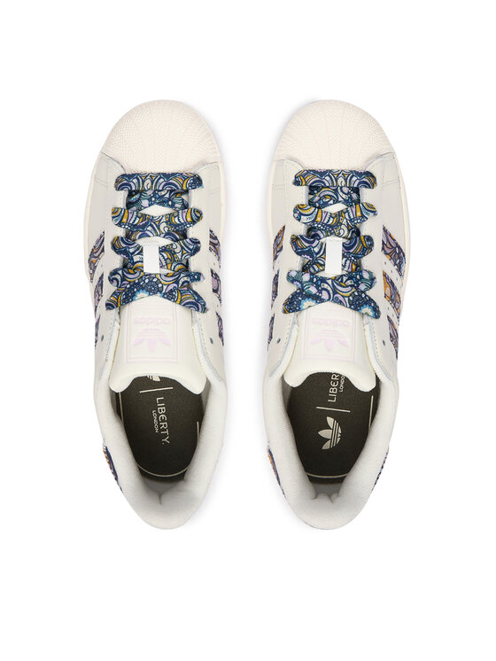 adidas adidas Снікерcи Liberty London Superstar II KJ7487 Бежевий