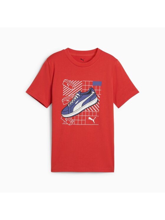 Puma Puma T-Shirt 686661 Czerwony Regular Fit