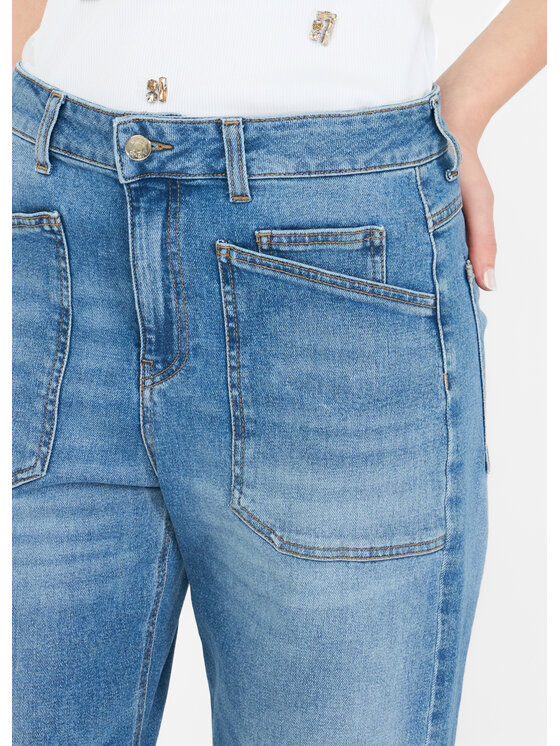 Liu Jo Liu Jo Jeans UF5161D029178905 Celeste Carrot Fit