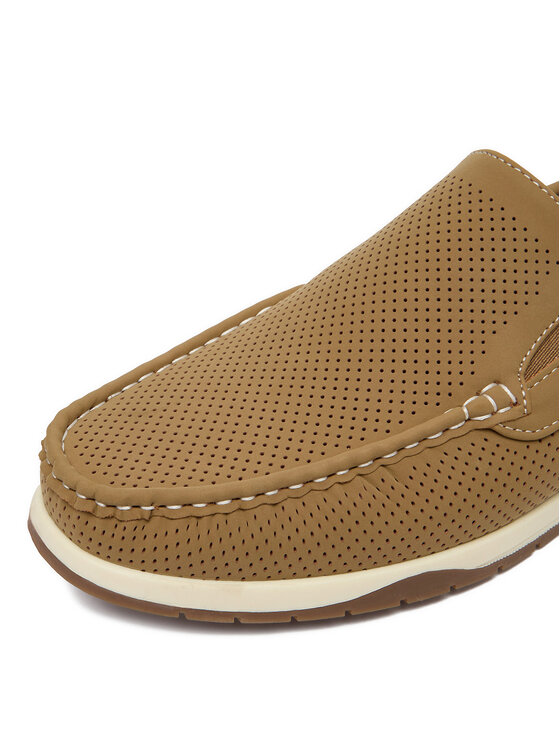 Nautica Nautica Mokasyny CEO-TITO-01 Beżowy
