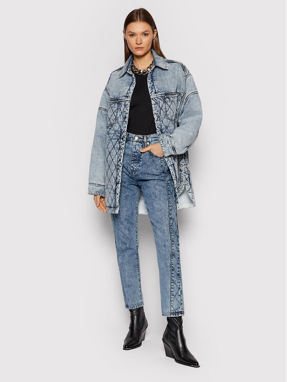 Giacca di jeans Elemy AP201 Blu Relaxed Fit