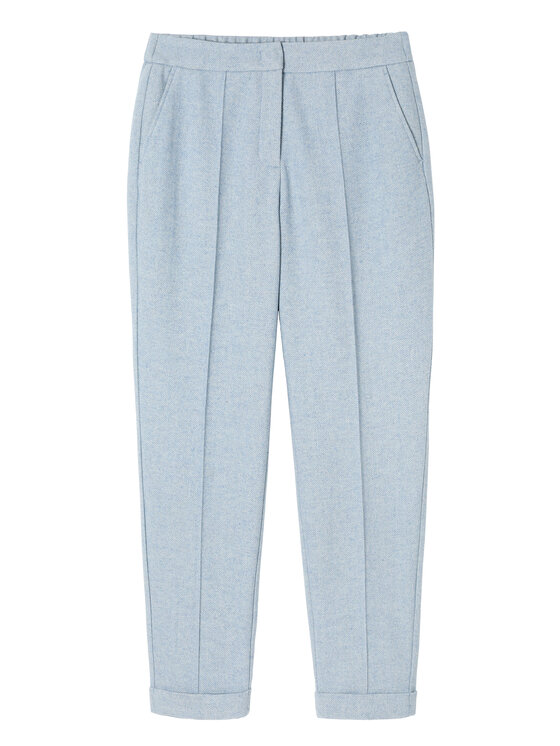 TATUUM TATUUM Bavlnené nohavice SUMKO Modrá