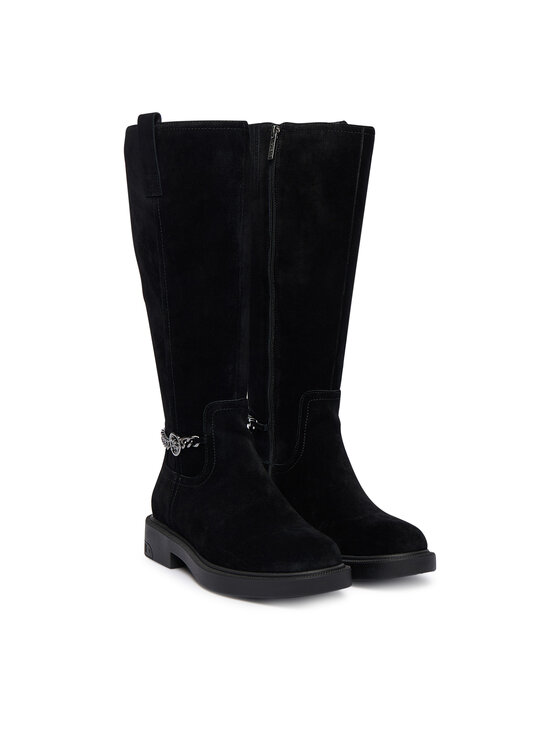 Guess Guess Zābaki FLFYN2 LEA11 Melns