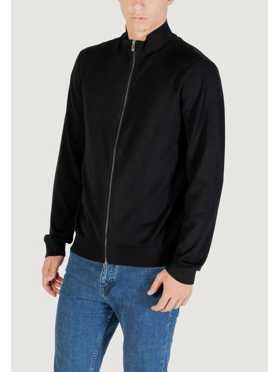 Armani Exchange Armani Exchange Kardigan XM001279 AF10454 Czarny Casual Fit
