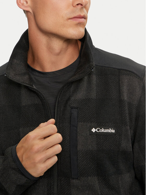Columbia Columbia Fliso džemperis Sweater Weather™ 2097741 Juoda Active Fit
