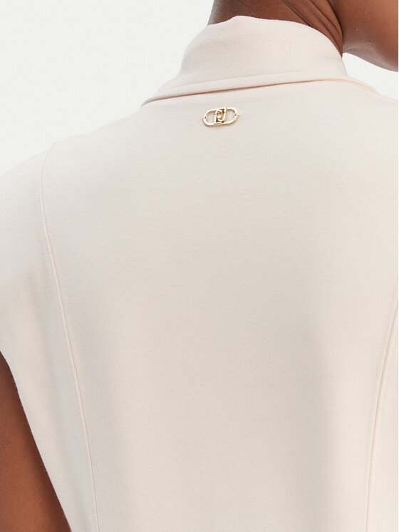 Liu Jo Sport Liu Jo Sport Liemenė TA6025 JS182 Kreminė Regular Fit