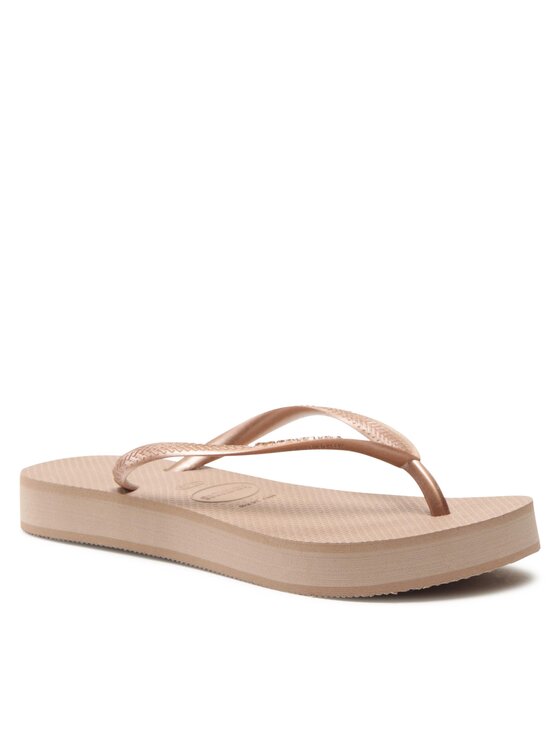 Havaianas Havaianas Σαγιονάρες Slim Flatform 41445373581 Καφέ