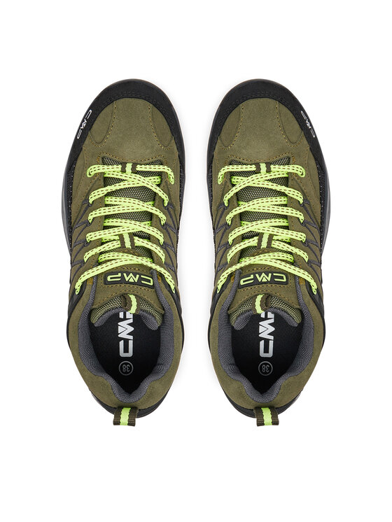 CMP CMP Trekking Kids Rigel Mid Trekking Shoe Wp 3Q12944J Zelena