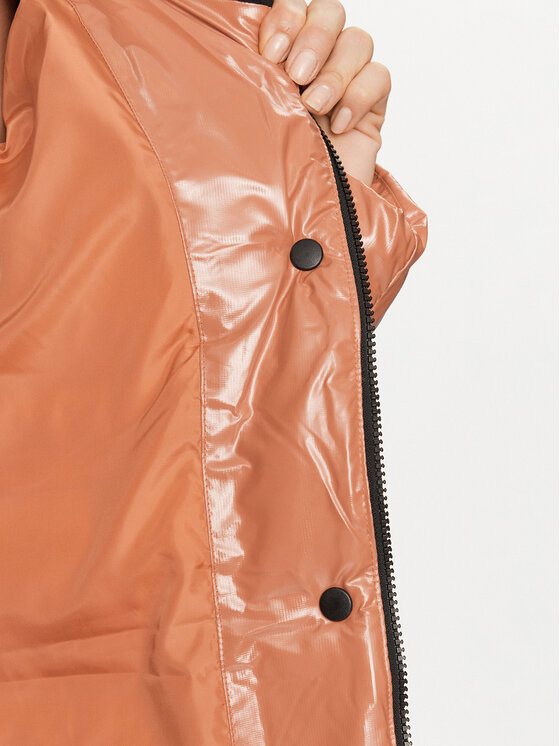 Calvin Klein Jeans Calvin Klein Jeans Žieminė striukė High Shine J20J221884 Oranžinė Oversize