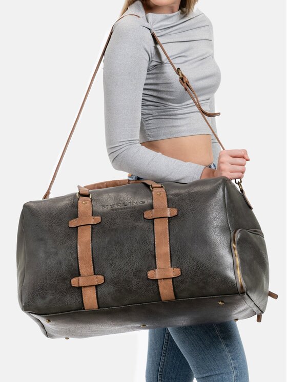 Herling Herling Borsa da viaggio Brecht Grigio