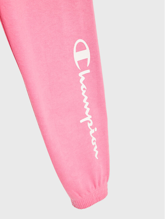 Pantaloni champion bambino rosa new arrivals