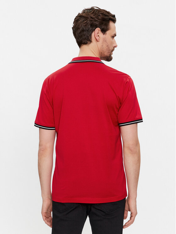 KARL LAGERFELD KARL LAGERFELD Polokošeľa 745080 541200 Červená Regular Fit