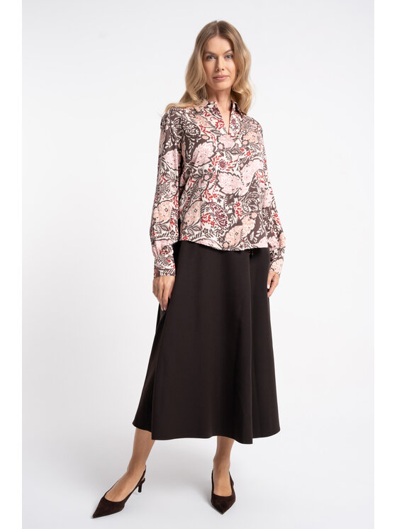 CLICK CLICK Košeľa 10-6983 Ružová Comfortable Fit