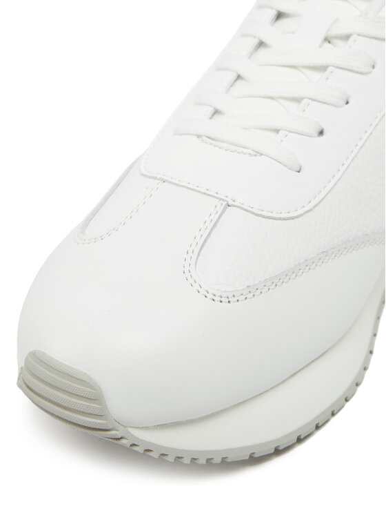 Calvin Klein Jeans Calvin Klein Jeans Sneakersy Runner Laceup Tc YM0YM01187 Bílá