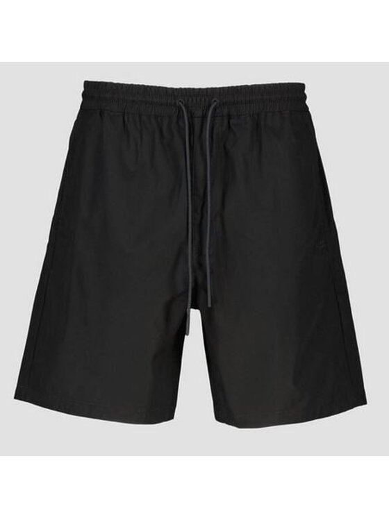 HUGO Hugo Šortky z materiálu 50510596 10259059 01 001 Černá Regular Fit