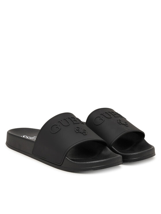 Guess Guess Šľapky E6GZ17 BB00F Čierna