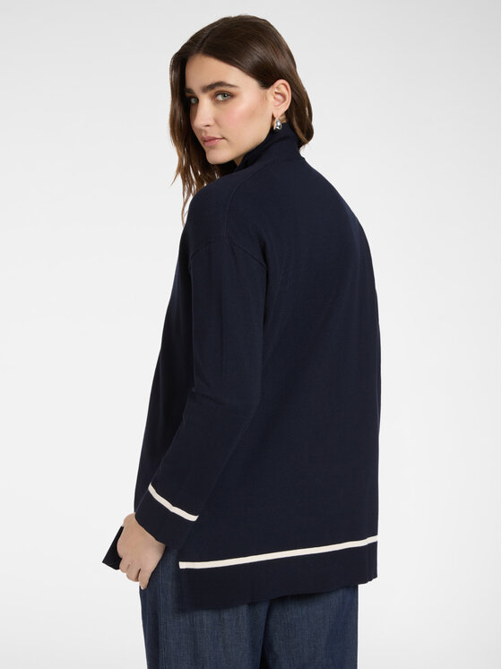 Elena Mirò Elena Mirò Kardigan M564Z000705N0A3 Niebieski Regular Fit