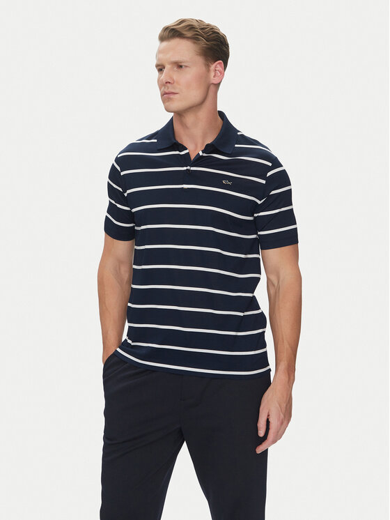 Paul&Shark Paul&Shark Polo marškinėliai 25411233 Tamsiai mėlyna Regular Fit