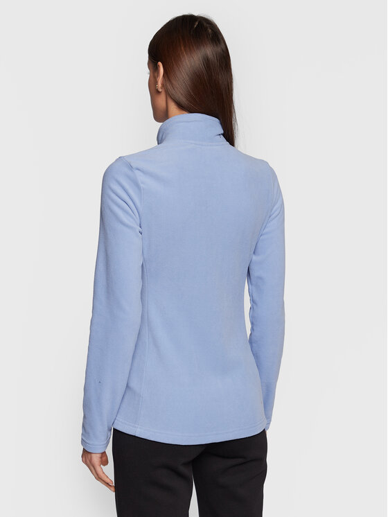 4F 4F Felpa di pile H4Z22-PLD350 Celeste Regular Fit