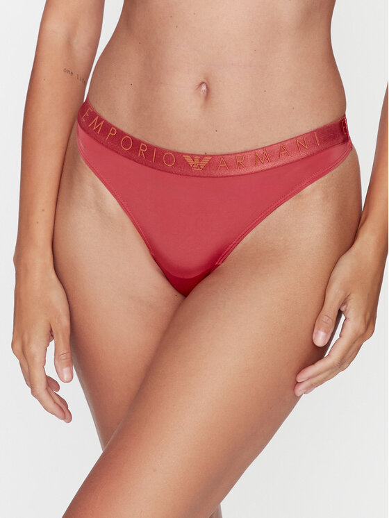 Emporio Armani Underwear Stringi 162468 3F235 03051 Brūns