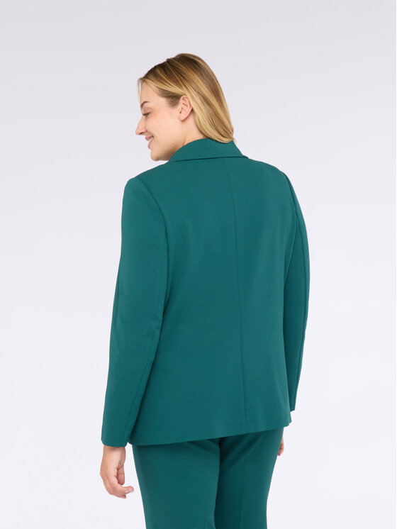 Fiorella Rubino Fiorella Rubino Giacca outdoor Q529T000212N024 Turchese A-Line Fit