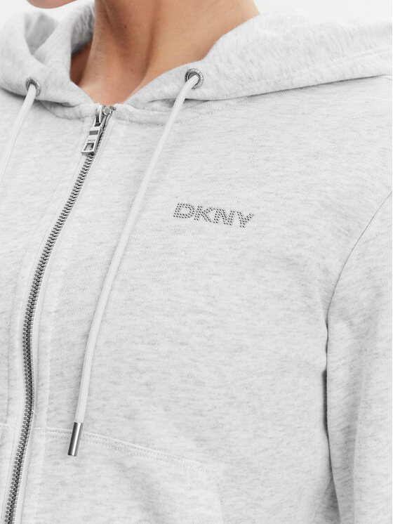 DKNY Sport DKNY Sport Суитшърт DP5J9588 Сив Regular Fit