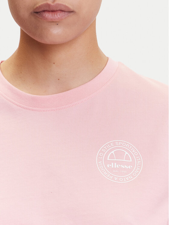 Ellesse Ellesse Тишърт Marcialla SGZ21801 Розов Loose Fit