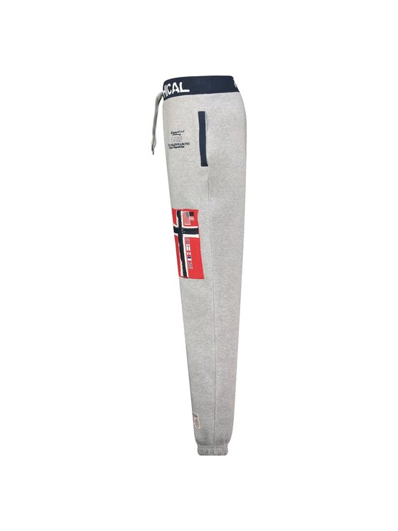 Geographical Norway Geographical Norway Spodnie dresowe WY8622H/GN-Blended Grey Szary Regular Fit