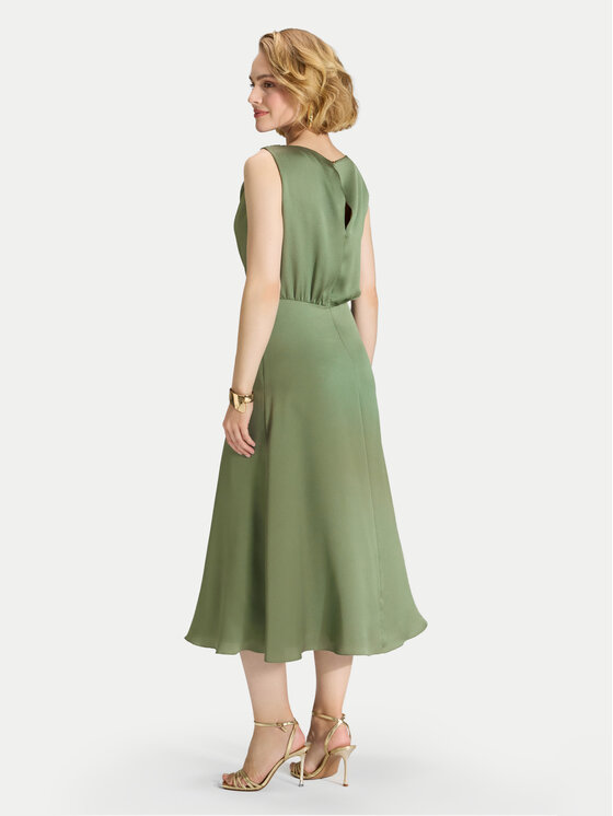 Swing Swing Rochie cocktail 5AK04900 Verde Regular Fit