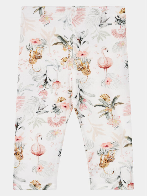 Jamiks Jamiks Legíny Devon JLF155 Biela Slim Fit