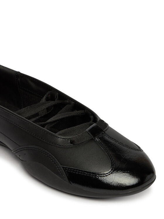 Tommy Hilfiger Tommy Hilfiger Балеринки Tjw Ballet Sneaker EN0EN03169 Черен