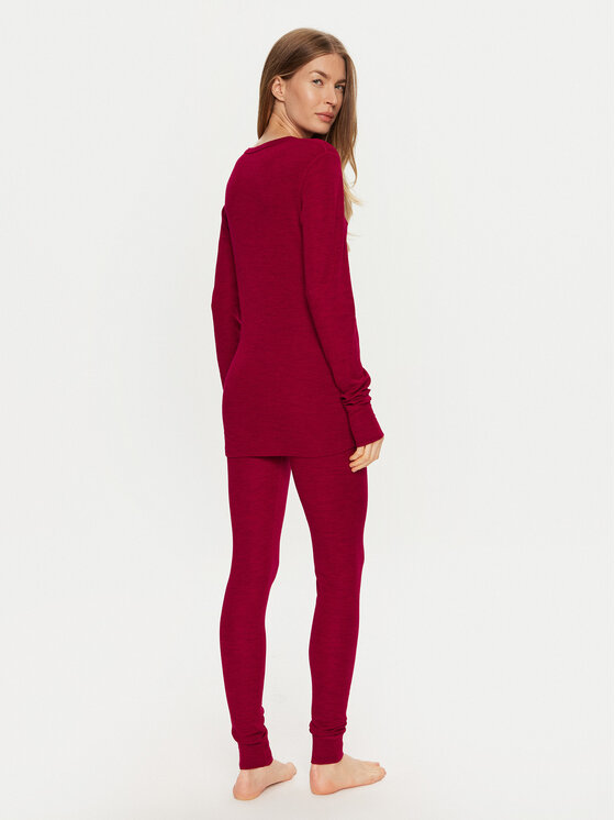 Whistler Whistler Набір термоактивної білизни Cerro W Merino Wool Baselayer Set W233596 Червоний