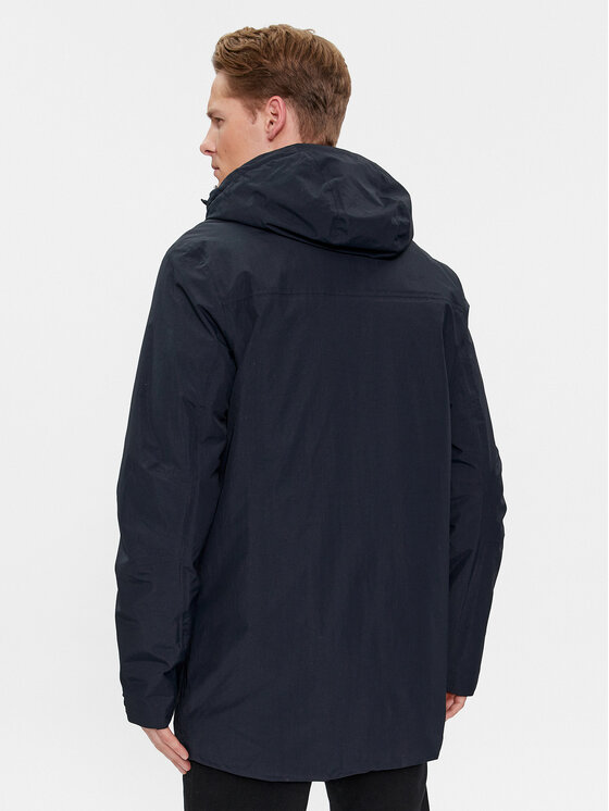 4F 4F Parka 4FAW23TTJAM302 Czarny Regular Fit
