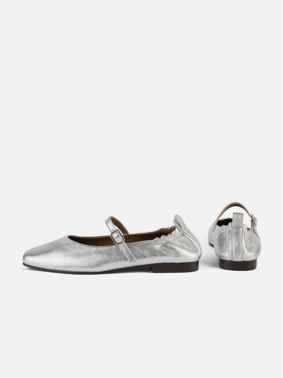 L37 L37 Baleriny LUXE STRIDES Srebrny
