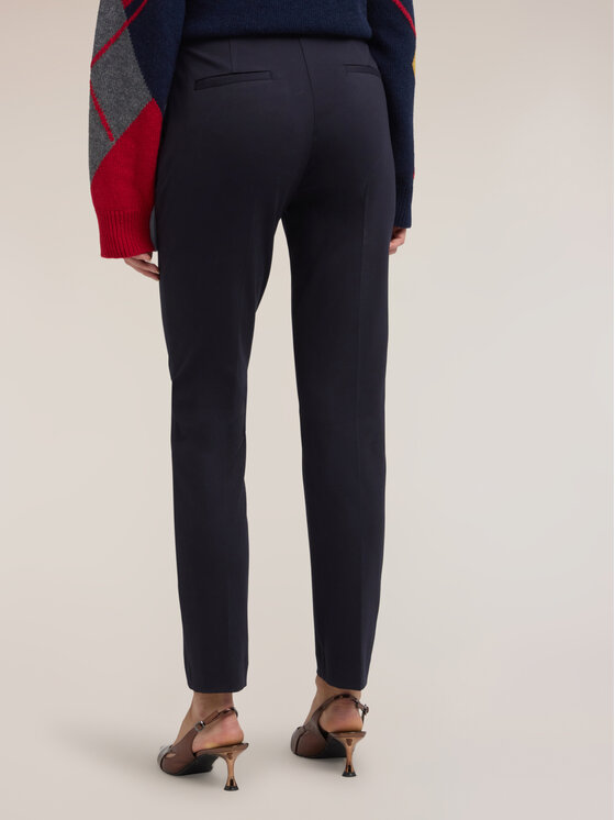 Motivi Motivi Pantaloni di tessuto P08QQ005020N034 Blu Slim Fit