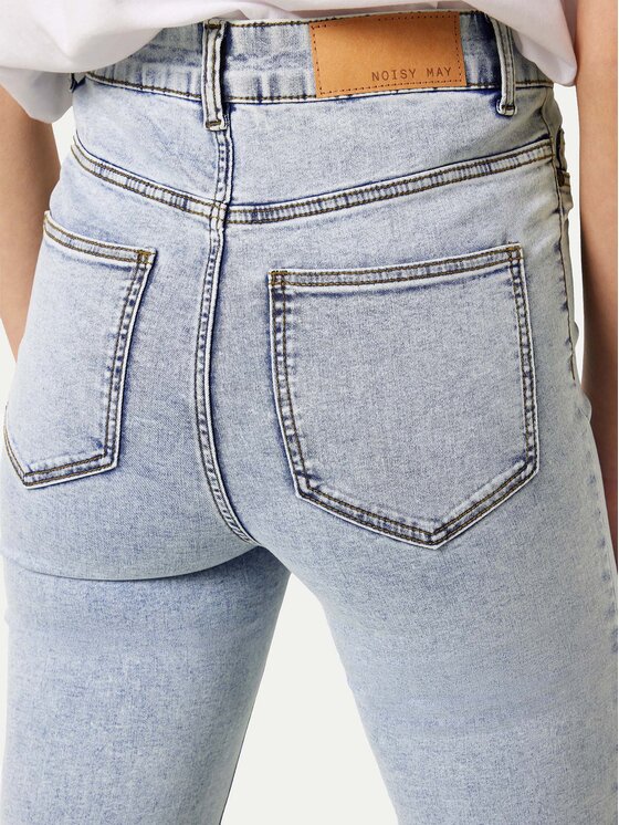 Noisy May Noisy May Blugi Callie 27030614 Albastru celest Skinny Fit