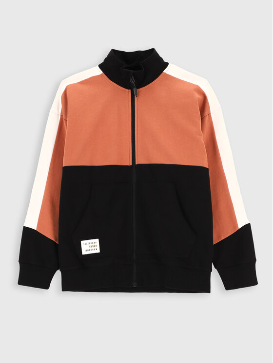 Felpa ZC2132201CRJ Multicolore Regular Fit