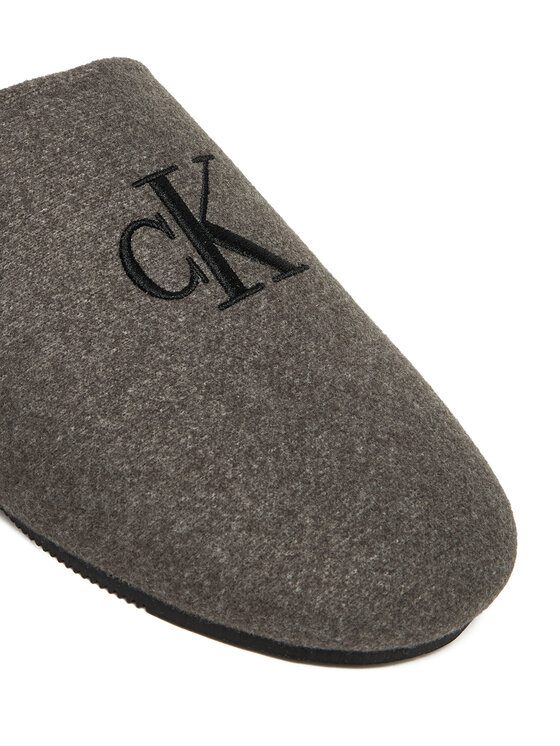 Calvin Klein Calvin Klein Παντόφλες Σπιτιού Home Slipper Mule HM0HM01931 Γκρι