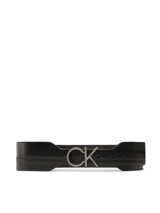 Curea de Damă Calvin Klein Re-Lock Mix Waist Belt 50Mm K60K610790 Negru
