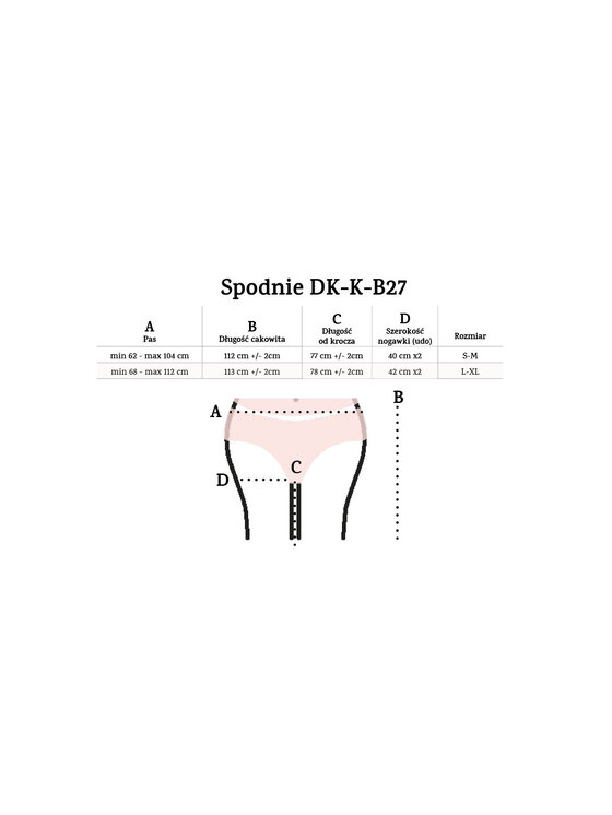 DKaren Sport DKaren Sport Spodnie dresowe B27 Różowy Balloon Fit