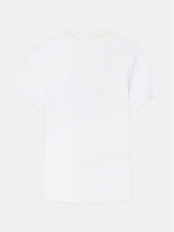 Guess Guess Tricou L5GI00 K8HM4 Alb Regular Fit