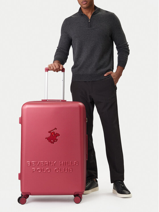 Beverly Hills Polo Club Beverly Hills Polo Club Veliki kofer CEO-BHPC-L-004-08-BURGUNDY Tamnocrvena