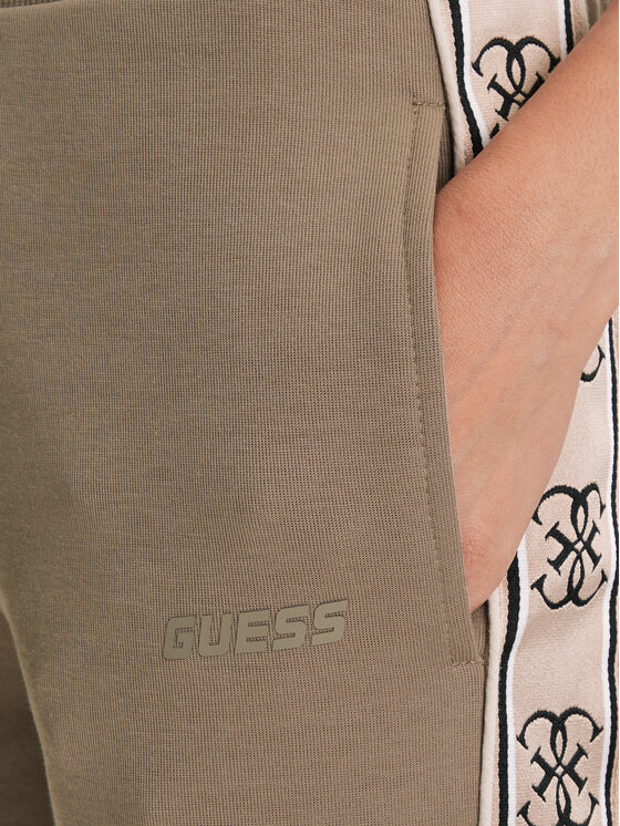 Guess Guess Долнище анцуг V2YB15 KB3P2 Кафяв Regular Fit