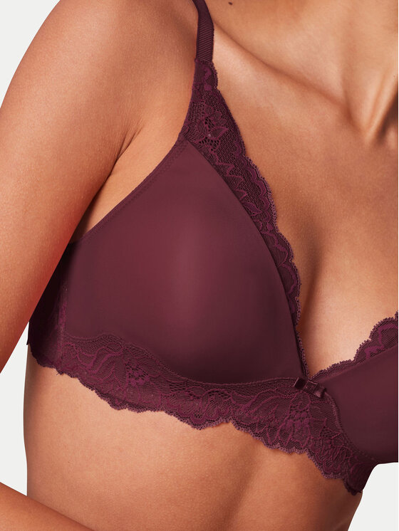 Triumph Triumph Sutien fără armătură Amourette Charm 10214457 Vișiniu