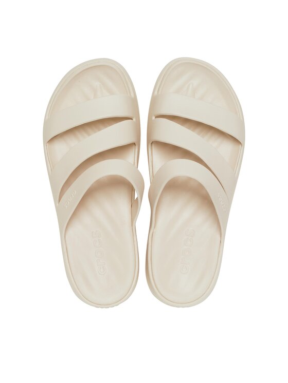 Crocs Crocs Şlapi Getaway Strappy Sandal W 209587 Écru