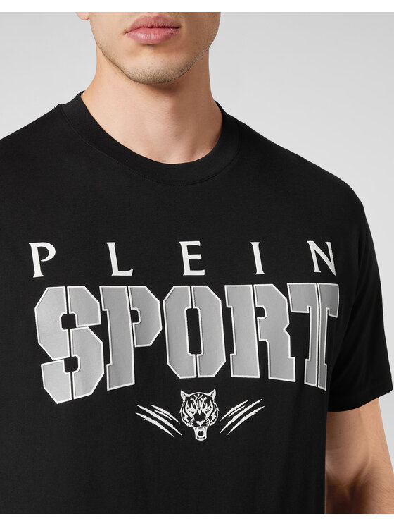 Plein Sport Plein Sport T-Shirt 1089 Czarny Regular Fit